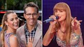 Ryan Reynolds and Blake Lively Take Selfie and Kiss While Taylor Swift Performs 'Lover' in Madrid