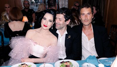 Alexis Mabille Toasts Dita Von Teese at Paris Couture Week