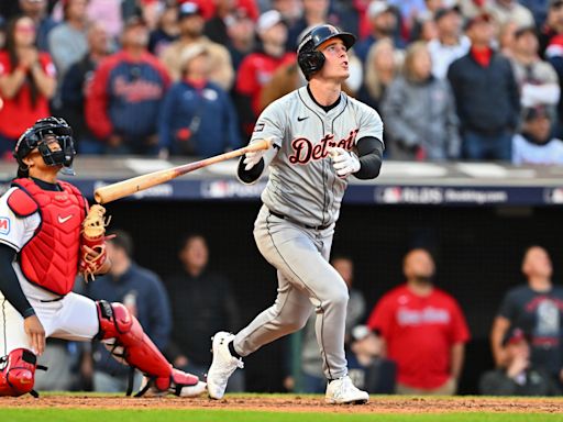 MLB playoffs 2024: Kerry Carpenter's 9th-inning home run off Emmanuel Clase launches Tigers to victory in ALDS Game 2