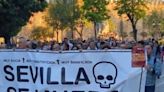 Nueva protesta contra la turistificación y el exceso de bares y veladores en Sevilla