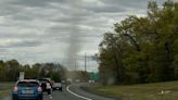 PHOTOS: Dust devil forms on Mass Pike in Chicopee