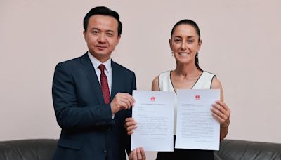 Claudia Sheinbaum recibe una carta de felicitación del presidente chino, Xi Jinping