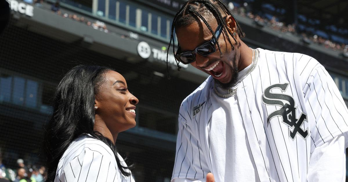 St. Louisan Jonathan Owens takes break from Bears camp to support wife Simone Biles in Paris