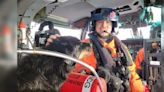 Coast Guard crew from Port Angeles rescues man, 2 dogs from vessel that lost power in BC