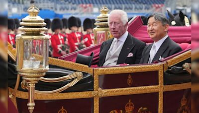 King Charles Welcomes Japan's Emperor Naruhito, Wife For State Visit