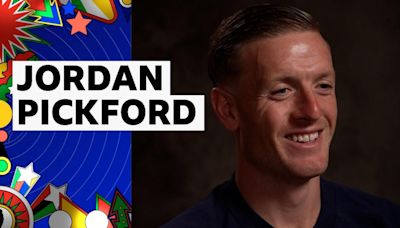 Euro 2024: England goalkeeper Jordan Pickford talks to BBC Sport