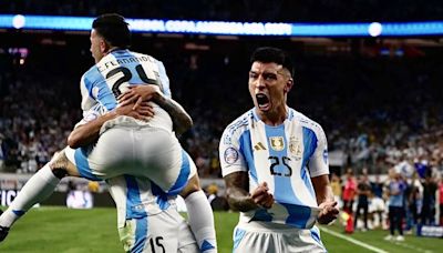 Argentina - Ecuador: el gol de Lisandro Martínez que abre el camino a una semifinal de la Copa América