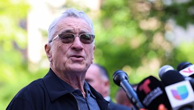 De Niro squares off against angry Trump supporters outside hush money trial
