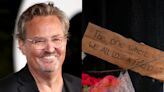 11 photos show tributes to 'Friends' star Matthew Perry in New York City and Los Angeles