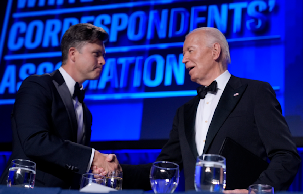 Trump gets roasted at White House correspondents’ dinner, as pro-Palestinian protesters take aim at Biden. Here’s what to know.