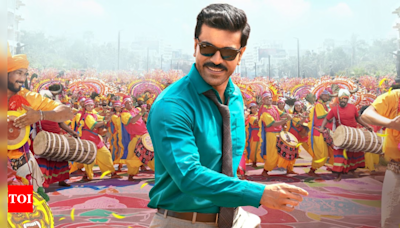 Ram Charan recreates Chiranjeevi's dance moves in 'Game Changer' song, 'Ram Macha Macha' | - Times of India