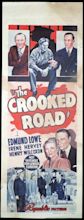 THE CROOKED ROAD Long Daybill Movie poster 1940 Edmond Lowe | Moviemem ...