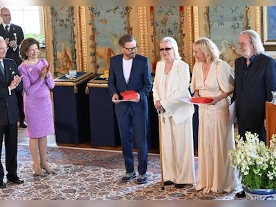 Pop icons ABBA reunite to receive Swedish knighthood - CNBC TV18