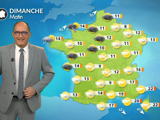 Météo du dimanche 7 juillet : amélioration sur la plus grande partie du pays