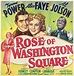 Rose of Washington Square 1939 U.S. Six Sheet Poster - Posteritati ...