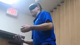 Watch: David Rush juggles blindfolded on a balance board to retake record