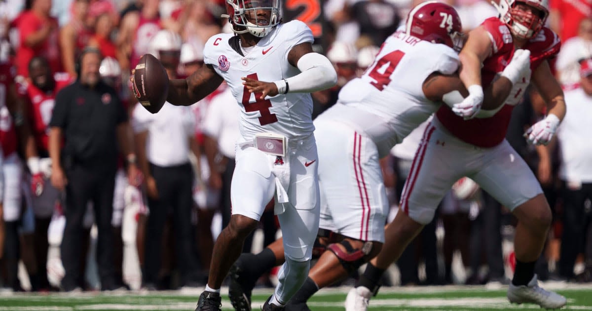 Alabama shows it can play to its standard vs. Wisconsin. But can it match Georgia?