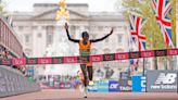 Olympic champion Peres Jepchirchir sets women's-only record in London Marathon