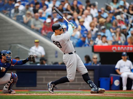 Blue Jays slump to 8-1 loss as Aaron Judge stars for Yankees