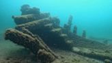 130 años después de su hundimiento, un barco aparece en el fondo del lago Michigan