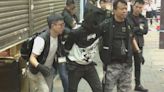 五名南亞裔男子打劫海防道鐘表珠寶店當場被捕