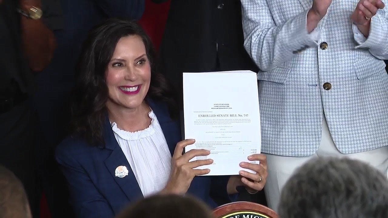 Gov. Whitmer signs $82.5B state budget into law for 2025