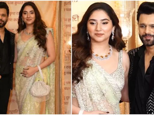 Disha Parmar-Rahul Vaidya Dazzle At Anant Ambani-Radhika Merchant's Reception, Watch