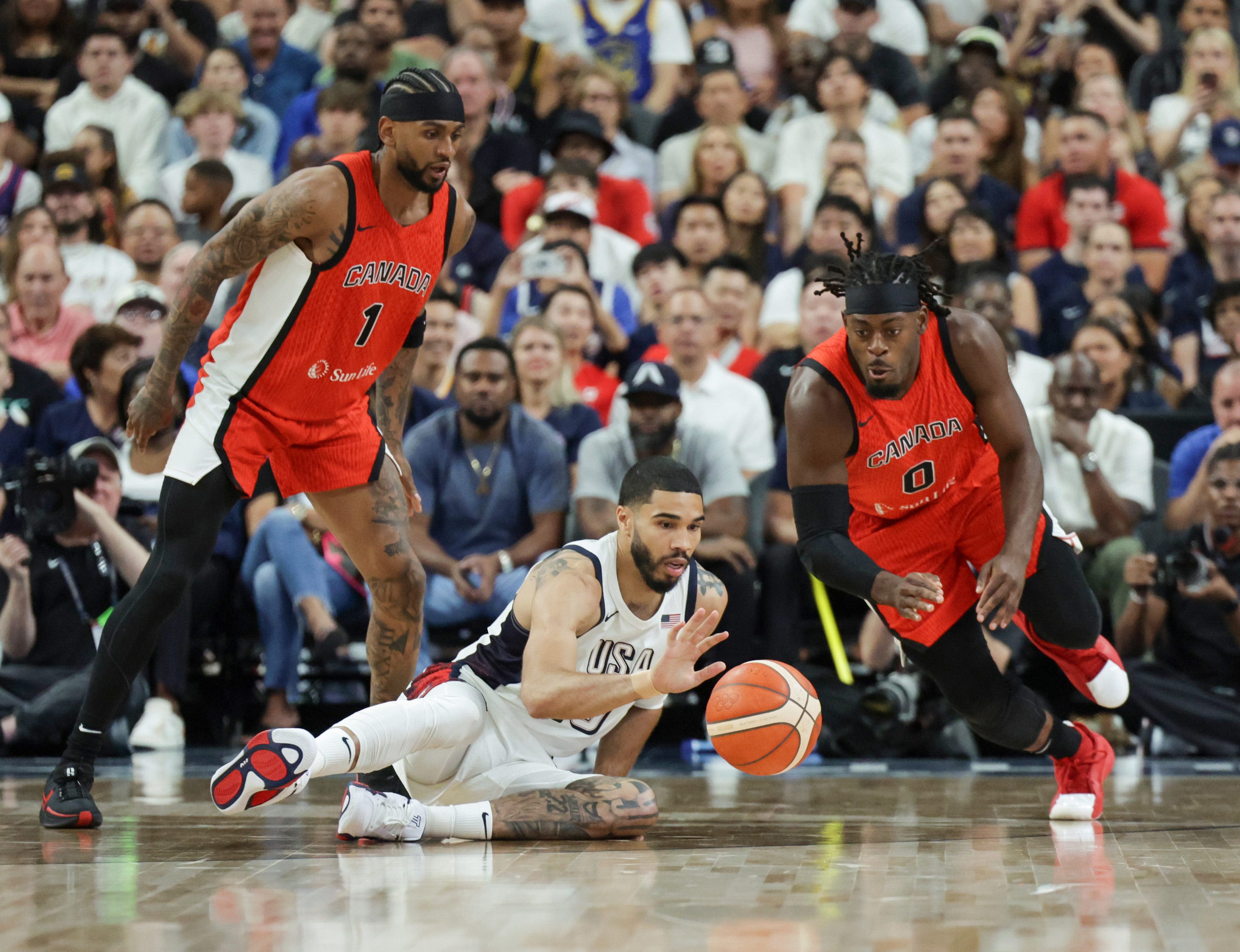 USA vs Canada score updates: Time, TV channel, streaming for USA Basketball Showcase