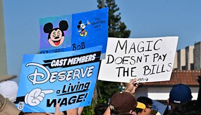 Disneyland workers authorize strike, threatening to bring theme park to a standstill