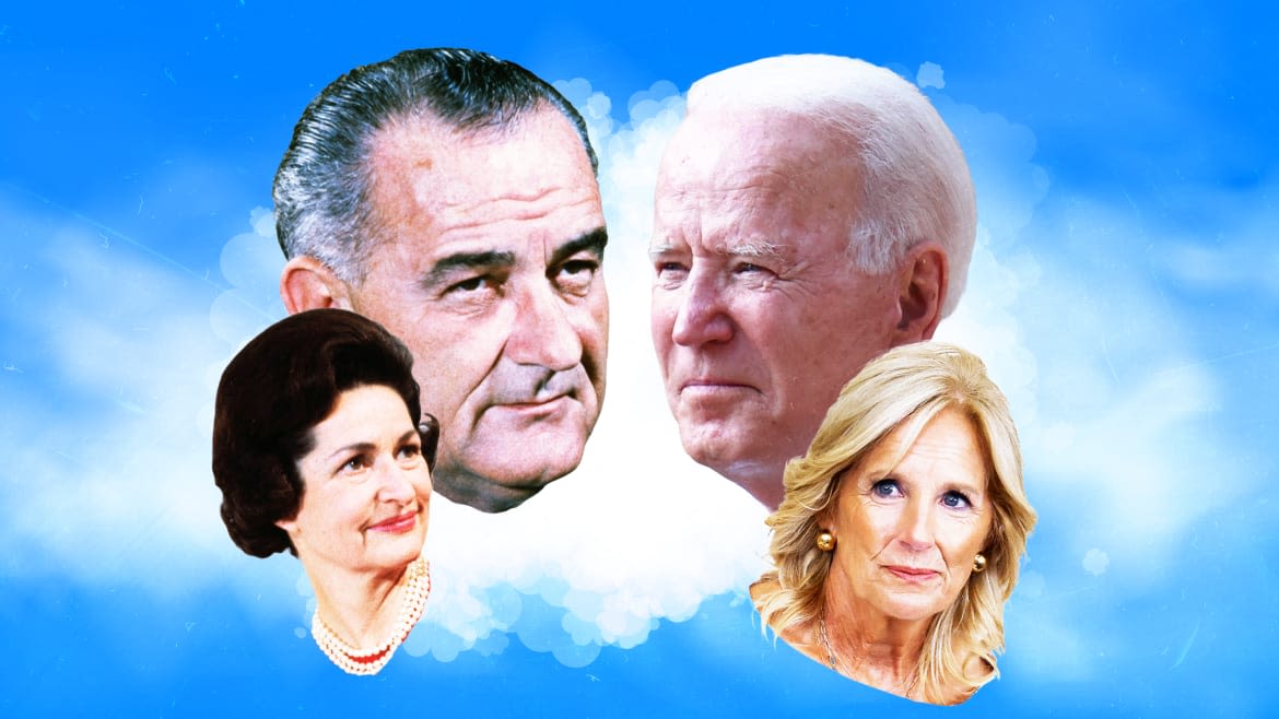 Opinion: The History Lesson Jill Biden Must Read: How Lady Bird Johnson Got LBJ to Step Aside