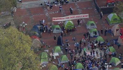UMich pro-Palestinian maintains camp on Diag, demands university divest from Israel