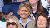 Zendaya Was Blonde, Preppy, and Stressed at Wimbledon
