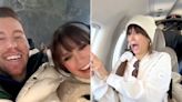 Nina Dobrev Bounces Out of Her Seat During Surprise Turbulence on Private Jet with Boyfriend Shaun White