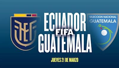 Ecuador vs. Guatemala: a qué hora juegan, por dónde ver en vivo y las posibles alineaciones