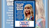 Fact Check: No, Taylor Swift Hasn't Endorsed Biden for 2024 Presidential Election