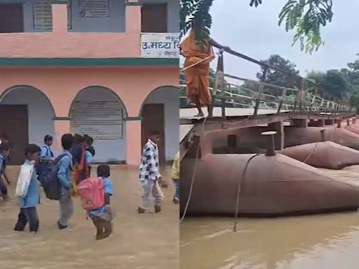 Floods In Bihar's Muzaffarpur: Thousands Stranded, Schools Underwater, Homes Submerged