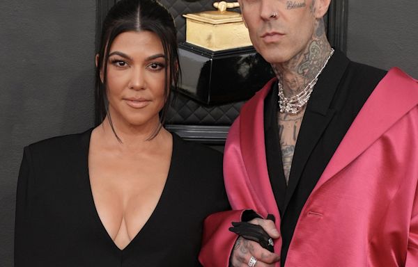 Kourtney Kardashian and Travis Barker's Family Photos With Son Rocky - E! Online