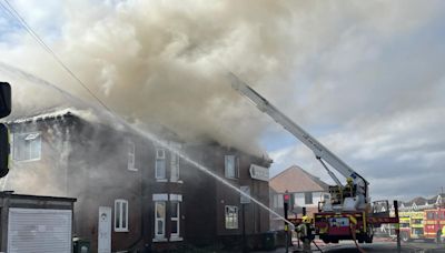 Father-of-two 'just glad to be alive' after fire rips through homes in Bitterne