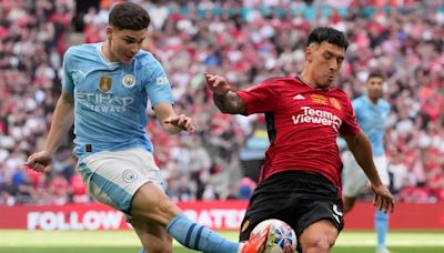 Lisandro Martínez contó QUE PASÓ con Julián Álvarez después de la final de la FA Cup