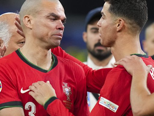 Cristiano Ronaldo pays emotional tribute to Pepe as Portugal legend retires