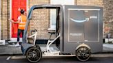 Amazon launches cargo bike and on-foot deliveries in London in bid to cut carbon emissions