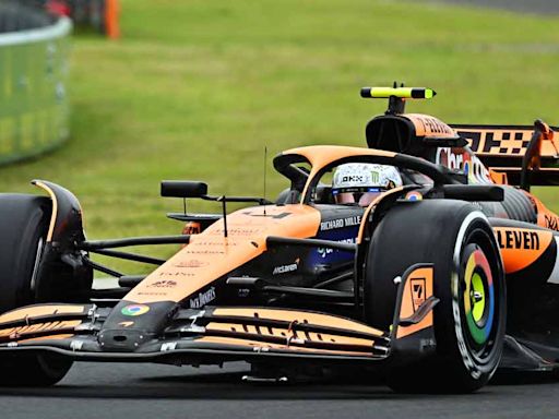 McLaren se adueña de la 3era práctica libre en Hungría; Checo finaliza 13