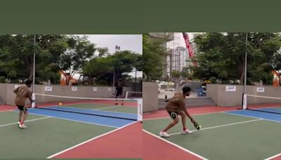 Rest of India Captain Ruturaj Gaikwad, Sai Sudharsan Play Pickleball to Prepare For Irani Cup 2024: WATCH