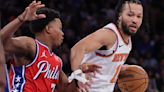 Hart, McBride give Brunson some help as Knicks beat 76ers in Game 1