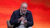 Stellan Skarsgård is a happy, diligent "bimbo" on the Dune 2 press tour