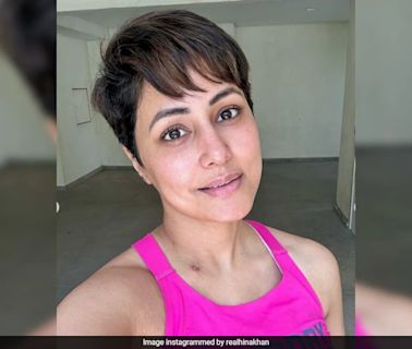 Hina Khan, Battling Cancer, Shares Pics Of Her Scars: "They're The First Sign Of The Progress I Deserve"