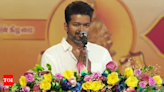 Actor Vijay backs DMK govt’s resolution against NEET, delivers some punchlines about education | Chennai News - Times of India