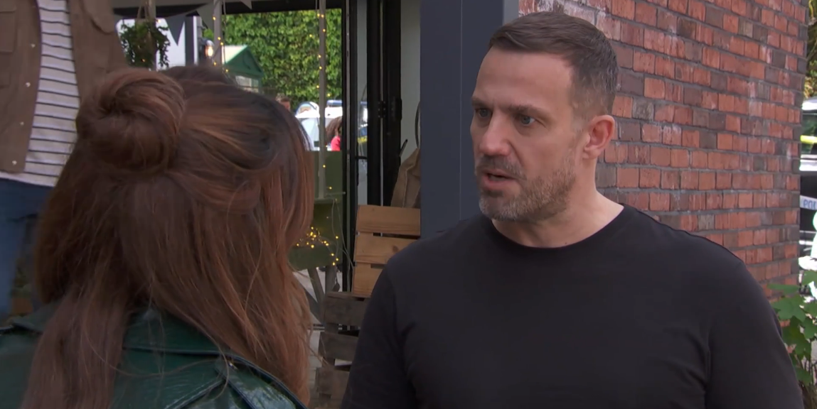 Hollyoaks' Warren Fox receives a sinister threat after shooting