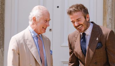 David Beckham and King Charles bond over beekeeping as Beckham becomes the king’s charity ambassador