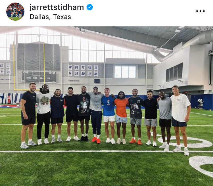 12 Broncos players working out at TCU before training camp